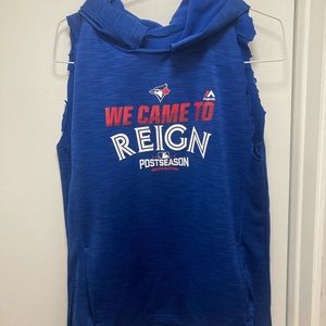 Majestic blue jays 2016 playoff hoodie - men’s S